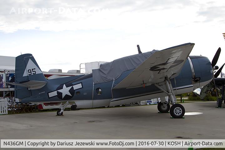 N436GM, Grumman TBM-3E Avenger C/N 4341 (Bu91436), Grumman TBM-3E Avenger  C/N 91436, NL436GM