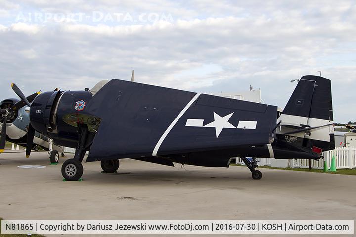 N81865, 1945 Grumman TBM-3E Avenger C/N 5632, Grumman TBM-3E Avenger  C/N 5632, NL81865
