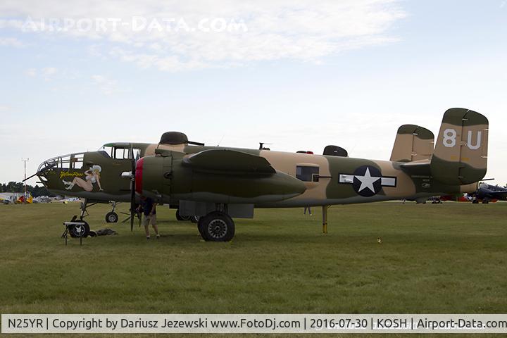 N25YR, 1943 North American TB-25N Mitchell C/N 108-34881, North American TB-25N Mitchell 