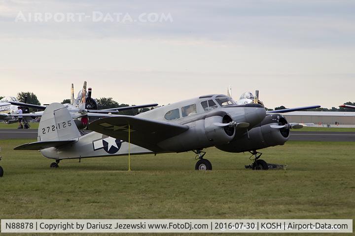 N88878, 1943 Cessna UC-78C (T-50) Bobcat C/N 4121, Cessna T-50 Bobcat 