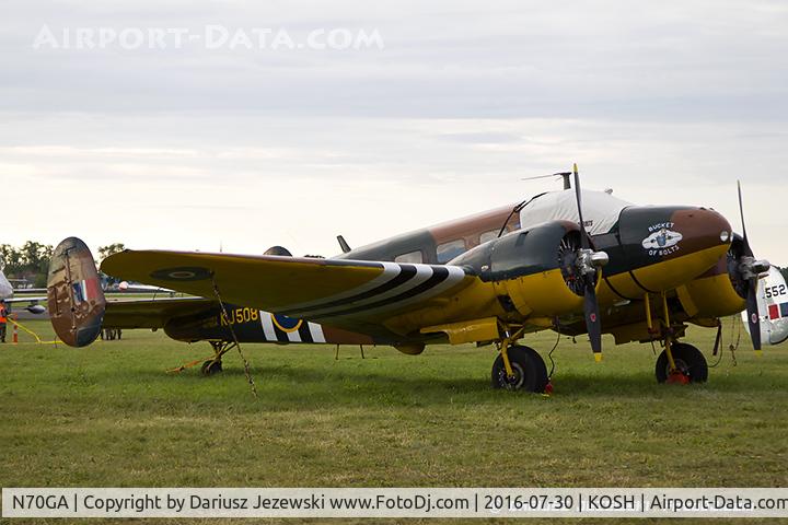 N70GA, 1946 Beech D18S C/N A-177, Beech D18S 