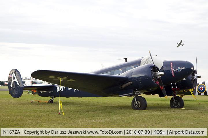 N167ZA, 1954 Beech C-45H Expeditor C/N AF-692, Beech C45H Expeditor 