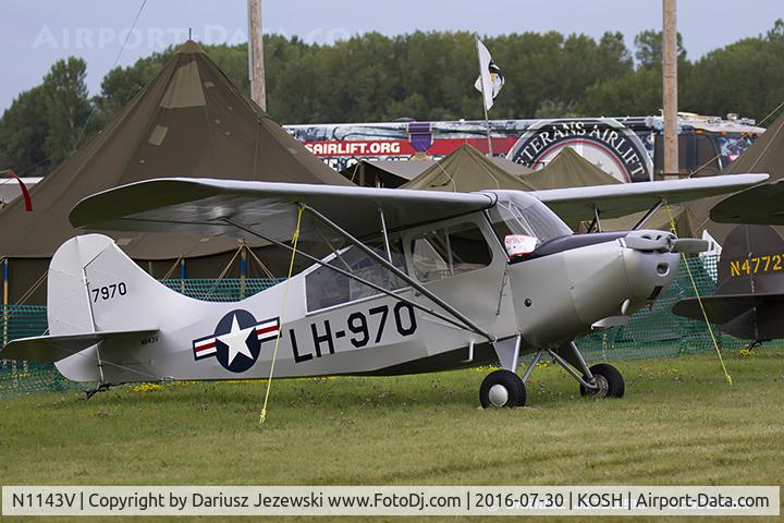 N1143V, 1947 Champion Aeronca 7BCM C/N 47970, Champion 7BCM (L-16A)  C/N 47970, N1143V