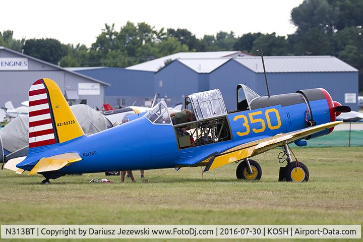 N313BT, Consolidated Vultee BT-13A Valiant C/N 10425, Consolidated Vultee BT-13A Valiant  C/N 10425, N313BT
