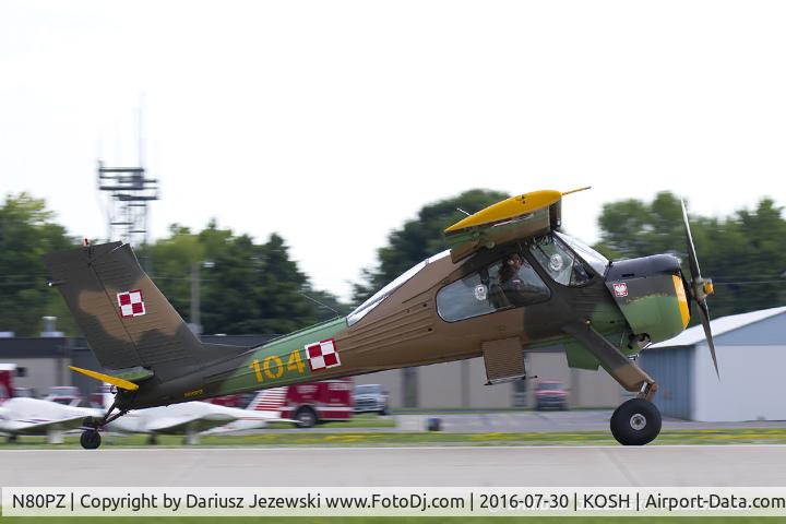 N80PZ, 1990 PZL-Okecie PZL-104 Wilga 80 C/N CF20900903, PZL-Okecie PZL-104 Wilga 80  C/N CF20900903, N80PZ
