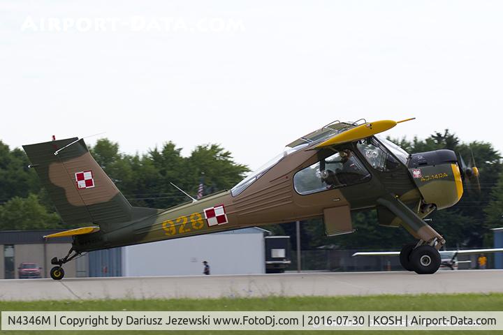 N4346M, PZL-Okecie PZL-104 Wilga 80 C/N CF21910928, PZL Okecie PZL-104 Wilga 80  C/N CF21910928, N4346M