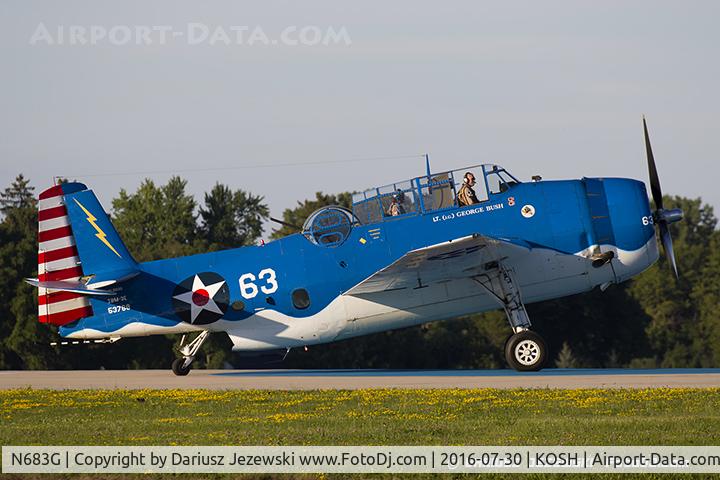 N683G, 1943 Grumman TBM-3E Avenger C/N 53768, Grumman TBM-3E Avenger  C/N 53768 - Tom Buck, NL683G