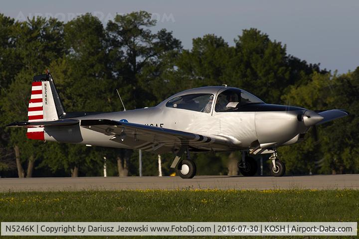 N5246K, 1950 Ryan Navion B C/N NAV-4-2146B, Ryan Navion B  C/N NAV-4-2146B, N5246K