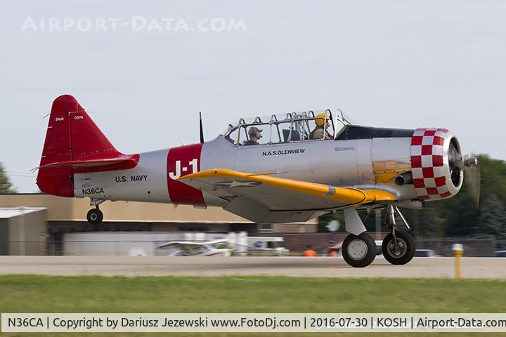 N36CA, North American AT-6D Texan C/N 88-10677, North American AT-6D Texan  C/N 88-10677, N36CA