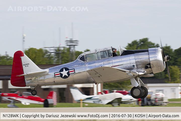 N128WK, 1952 North American AT-6G Texan C/N 168-102 (49-2998), North American AT-6G Texan  C/N 168-102 (49-2998), N128WK