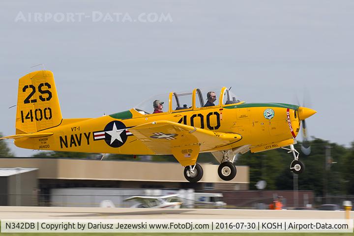 N342DB, 1999 Beech T-34A Mentor Mentor C/N G-107, Beech A45 (T-34A) Mentor  C/N G-107, N342DB