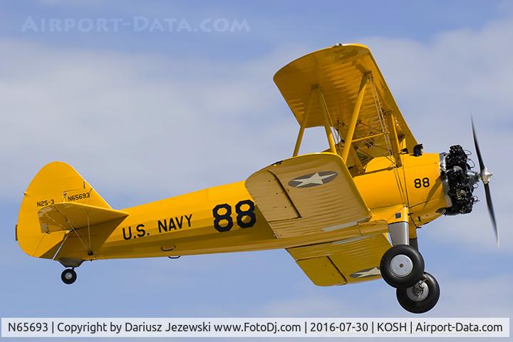 N65693, 1942 Boeing B75N1 C/N 75-6966, Boeing B75N1 Stearman  C/N 75-6966, N65693