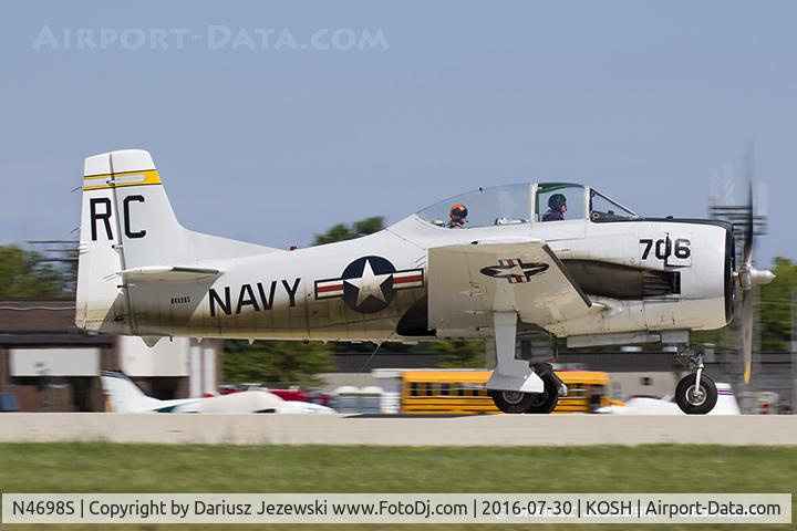 N4698S, North American T-28B Trojan C/N 200-69 (137706), North American T-28B Trojan  C/N 137706, N4698S