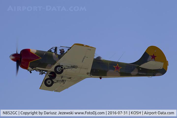 N852GC, 1988 Yakovlev Yak-52 C/N 888409, Yakovlev Yak-52  C/N 888409, N852GC
