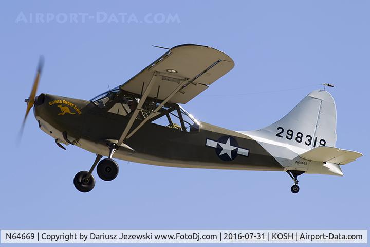 N64669, Stinson L-5 Sentinel C/N 76560, Stinson L-5 Sentinel  C/N 76560, N64669