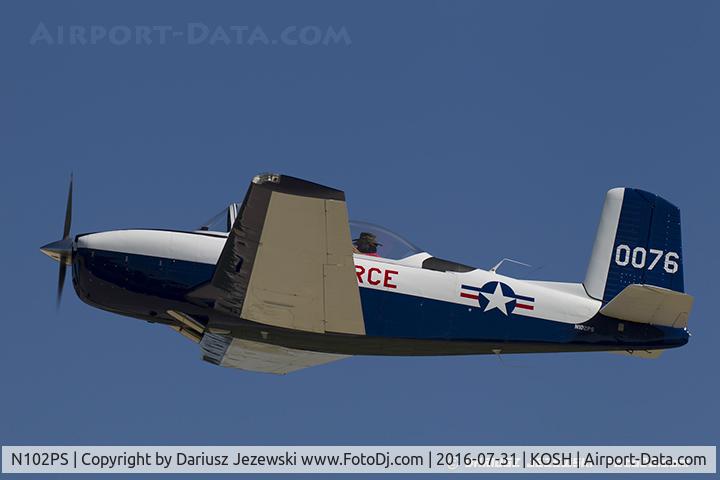 N102PS, 1953 Beech T-34A (A45) Mentor Mentor C/N G-76, Beech A45 (T-34A) Mentor  C/N G-76, N102PS