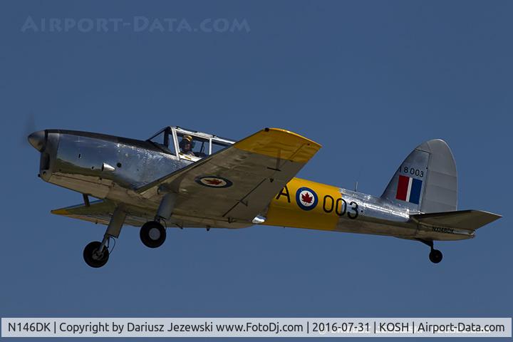 N146DK, De Havilland DHC-1 Chipmunk T.10 C/N C1/0103, De Havilland Canada DHC-1 Chipmunk T.10  C/N C1/0103, NX146DK