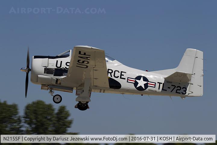 N215SF, 1955 North American T-28B Trojan C/N 200-86 (137723), North American T-28B Trojan  C/N 137723, N215SF