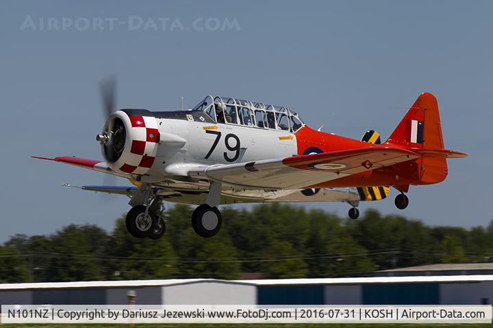 N101NZ, 1944 North American AT-6D Texan C/N 88-15611, North American AT-6D Texan  C/N 41-34050, N101NZ