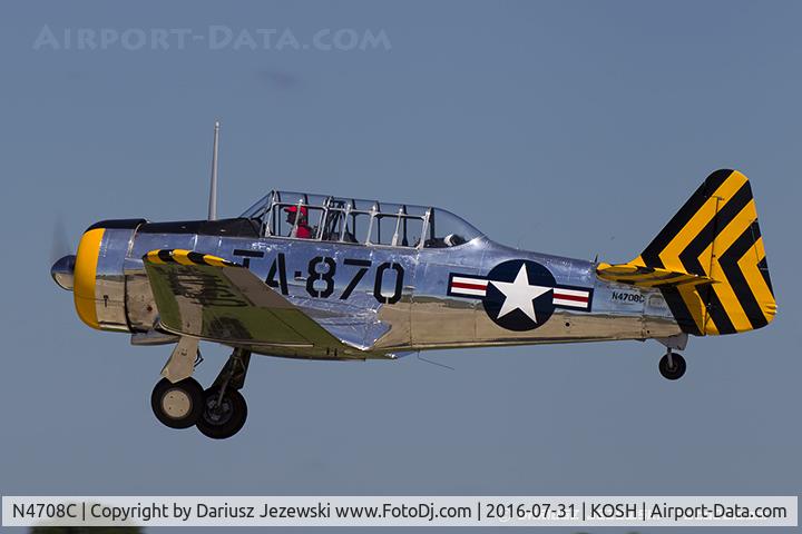 N4708C, 1941 North American AT-6F Texan C/N F48-1870, North American AT-6F Texan  C/N F48-1870, N4708C