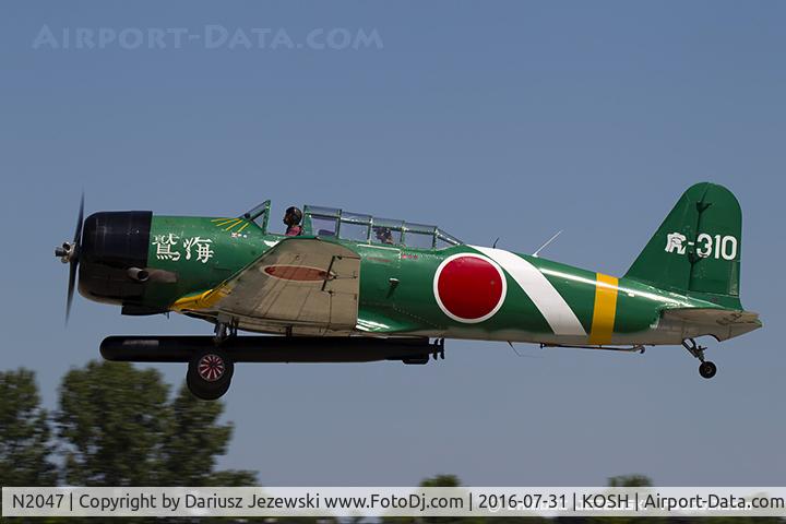 N2047, 1952 Canadian Car & Foundry T-6 Harvard Mk.4 C/N CCF4-83, Canadian Car & Foundry Harvard Mk.IV - Kate replica  C/N CCF4-83, N2047