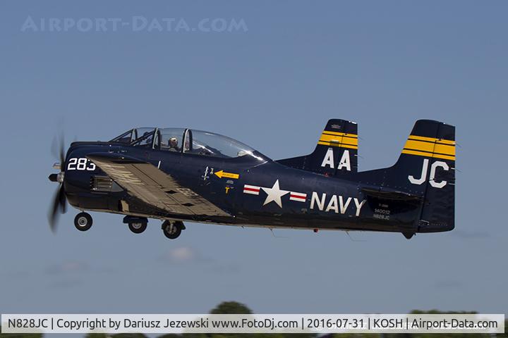 N828JC, 1955 North American T-28B Trojan C/N 219-11, North American T-28B Trojan  C/N 219-11, N828JC