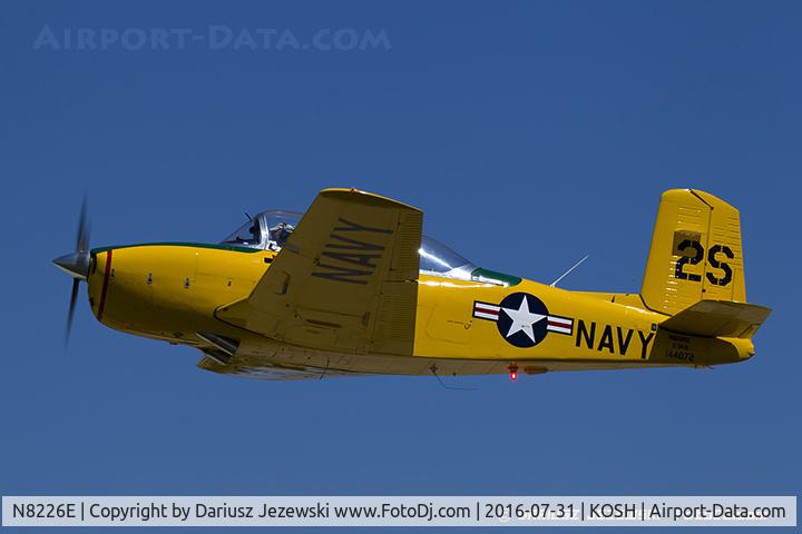 N8226E, 1957 Beech D-45 Mentor C/N BG-379, Beech D45 (T-34B) Mentor  C/N BG-379, N8226E