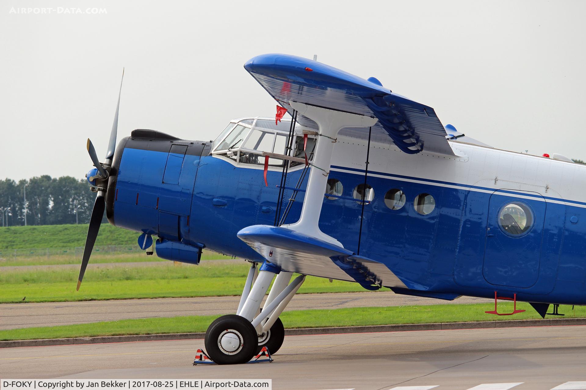 D-FOKY, Antonov An-2TD C/N 1G86-49, Lelystad Airport