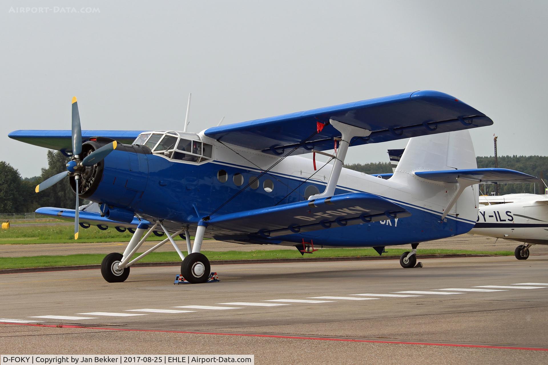 D-FOKY, Antonov An-2TD C/N 1G86-49, Lelystad Airport