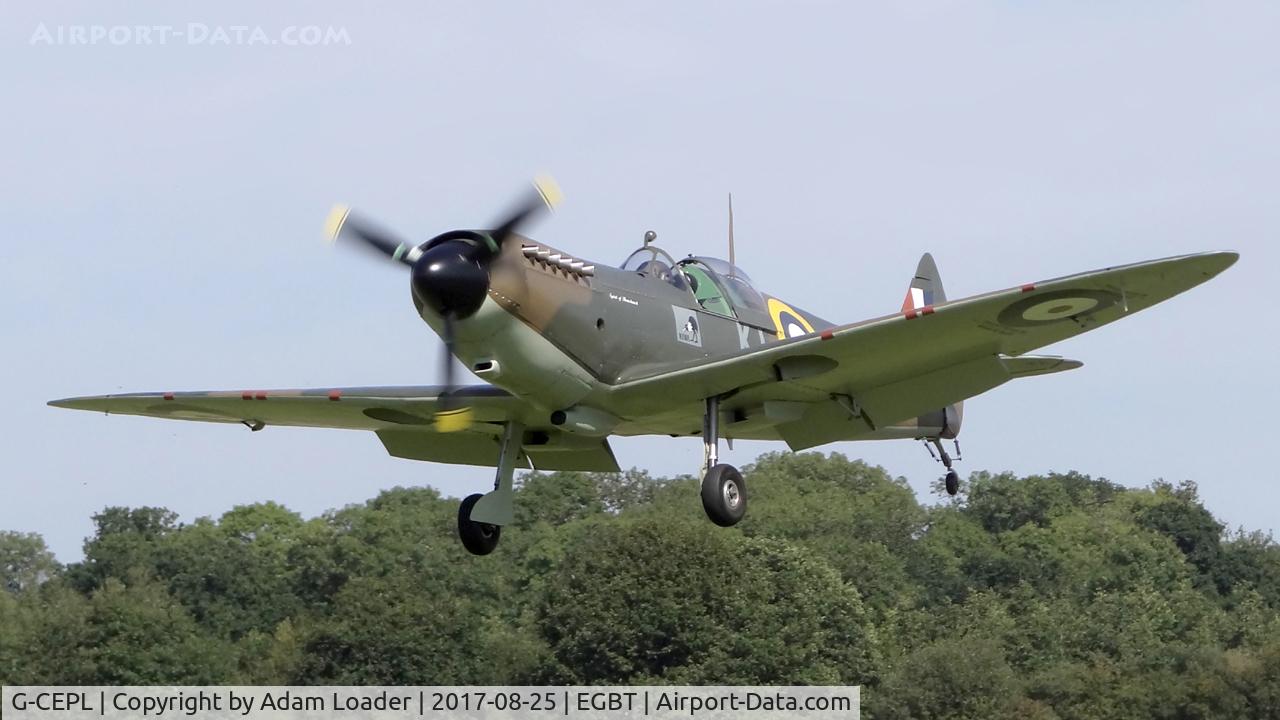 G-CEPL, 2007 Supermarine Aircraft Spitfire MK 26 C/N PFA 324-14507, 