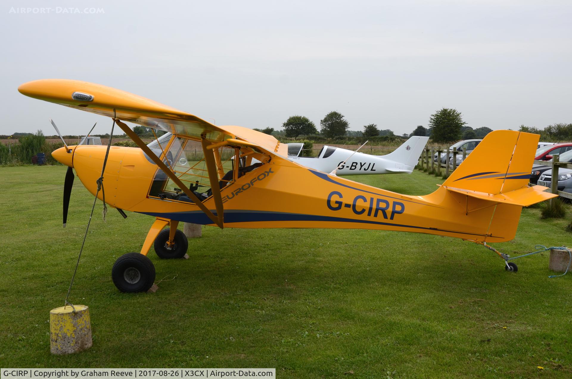 G-CIRP, 2015 Eurofox 912(S) C/N LAA 376-15337, Parked at Northrepps.