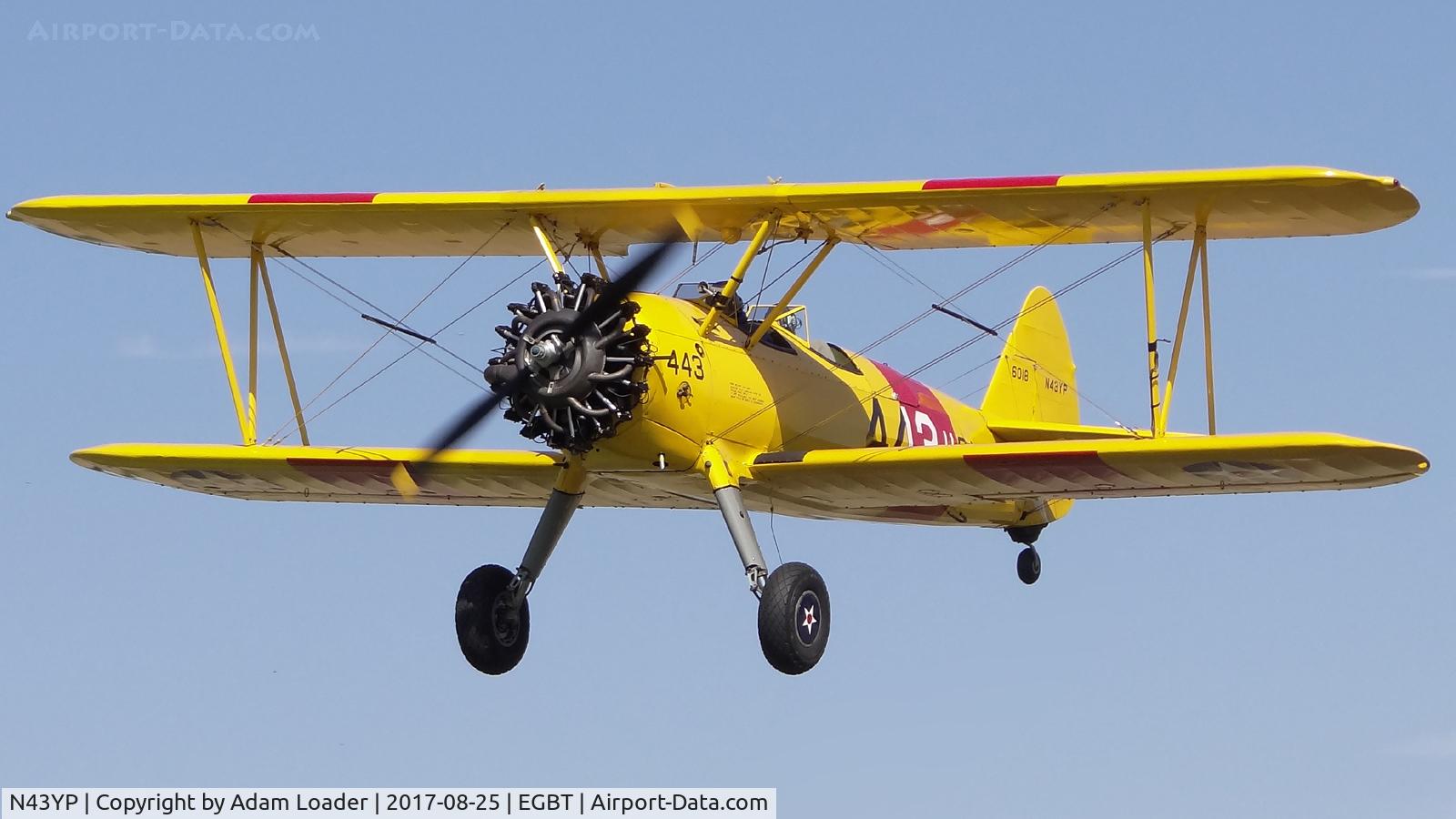N43YP, 1942 Boeing E75 C/N 75-6018, 