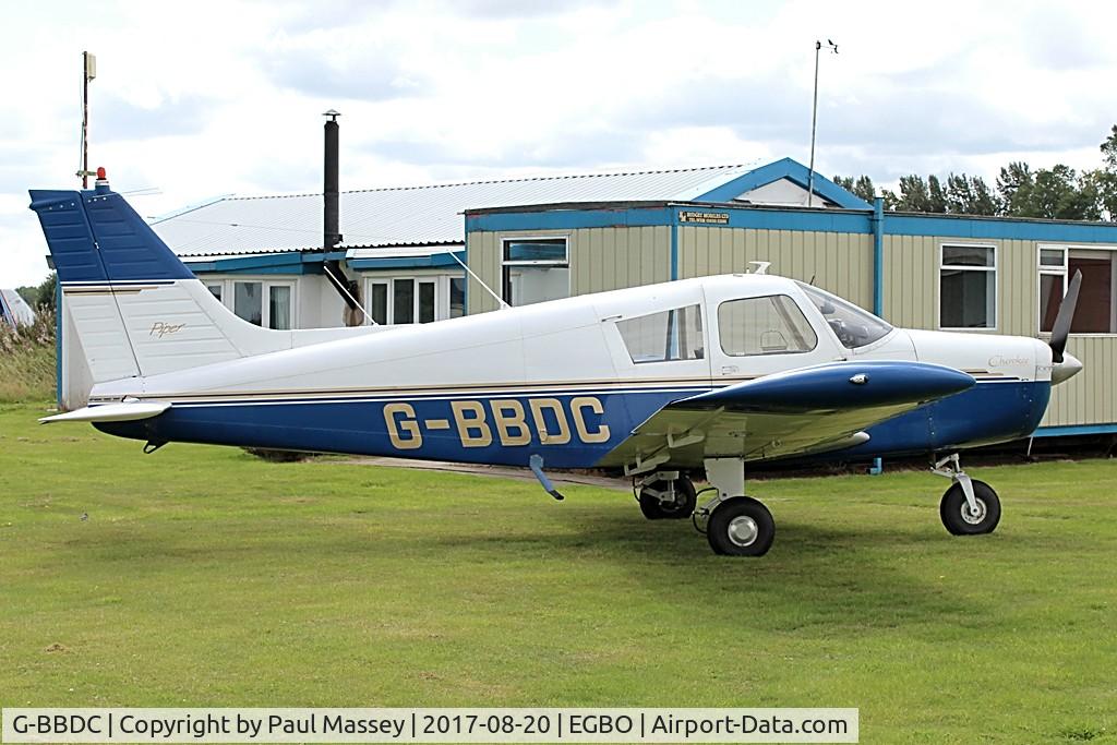 G-BBDC, 1973 Piper PA-28-140 Cherokee C/N 28-7325437, Resident@EGBO.