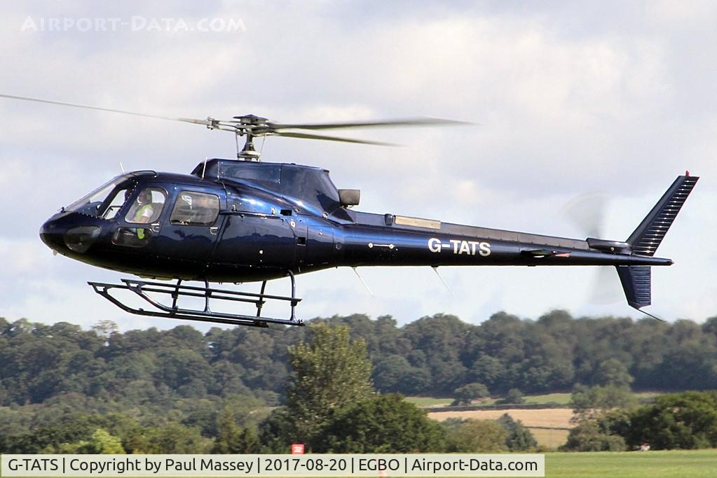 G-TATS, 1986 Aerospatiale AS-350BA Écureuil C/N 1905, Giving pleasure flights.