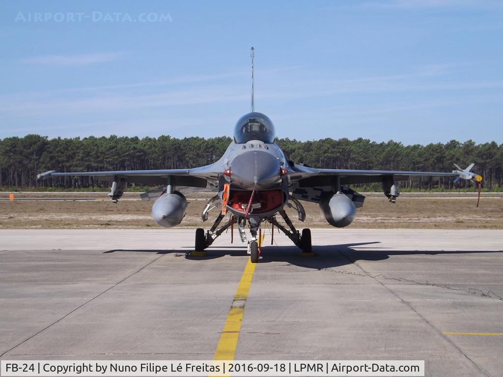 FB-24, General Dynamics F-16BM Fighting Falcon C/N 6J-24, During the LPMR open day.