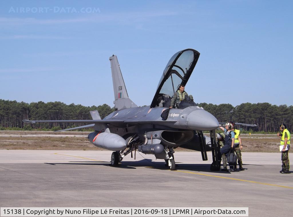 15138, General Dynamics F-16BM Fighting Falcon C/N M18-2, During the LPMR open day.