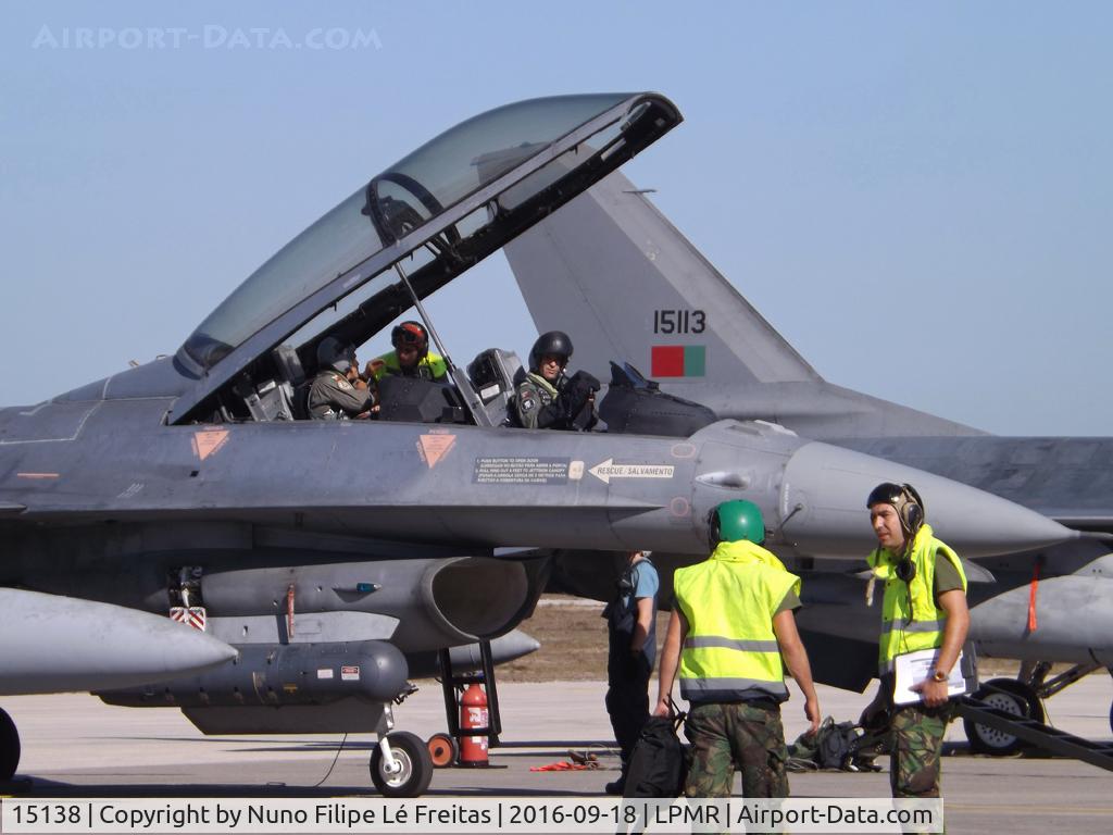 15138, General Dynamics F-16BM Fighting Falcon C/N M18-2, During the LPMR open day.