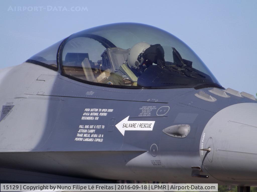 15129, 1982 General Dynamics F-16AM Fighting Falcon C/N M17-13/61-610, During the LPMR open day. Already sold to Romanian Air Force.