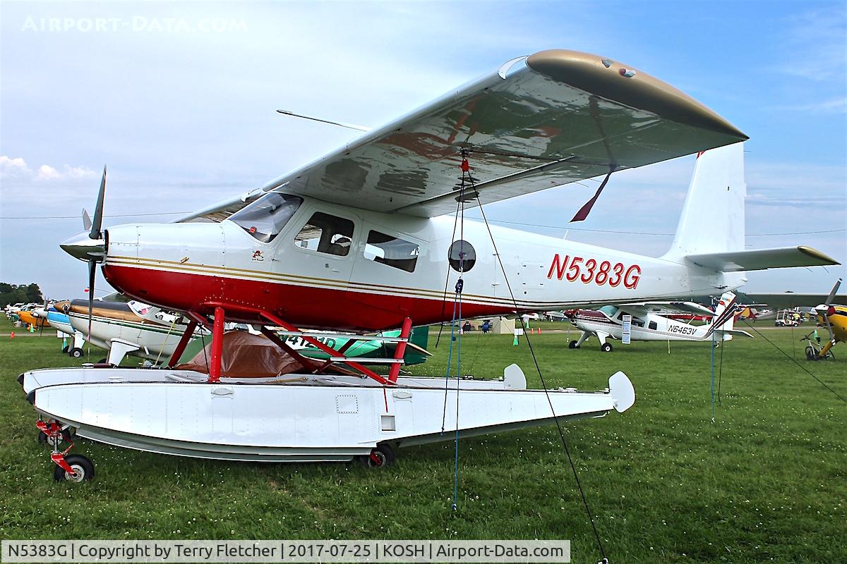 N5383G, 1967 Helio H-295/U10D C/N 1249, At 2017 EAA Airventure at Oshkosh