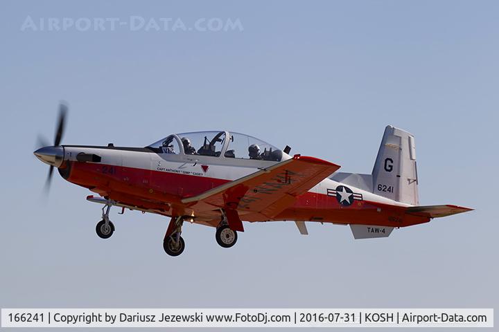 166241, Raytheon T-6B Texan II C/N PN-232, T-6B Texan II 166241 G-241 from  TAW-4 NAS Corpus Christi, TX