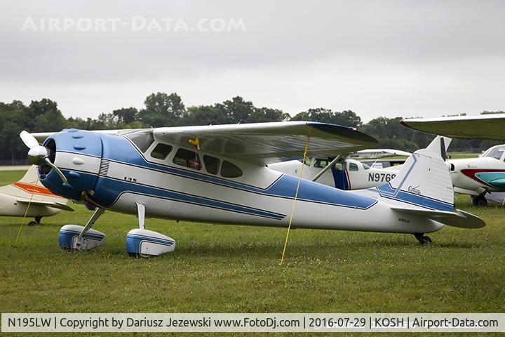 N195LW, 1954 Cessna 195B Businessliner C/N 16126, Cessna 195B Bussinesliner  C/N 16126, N195LW