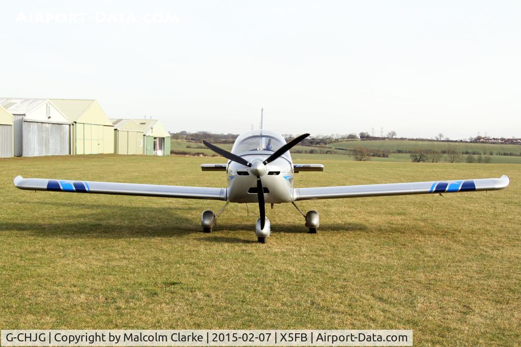G-CHJG, 2012 Cosmik EV-97 TeamEurostar UK C/N 3938, Cosmik EV-97 TeamEurostar UK at Fishburn Airfield, UK. February 7th 2025.