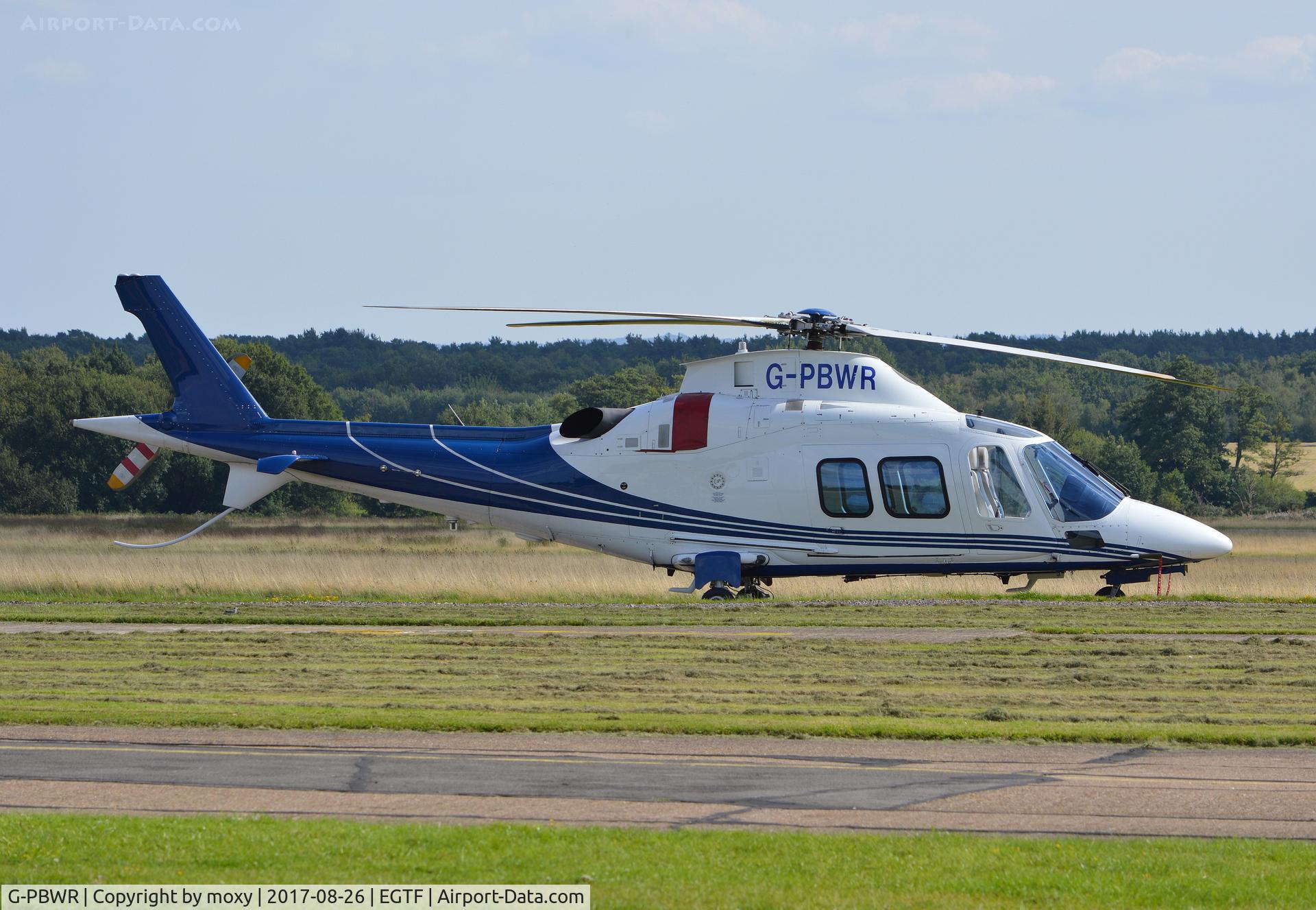 G-PBWR, 2007 Agusta A-109S Grand C/N 22050, Agusta A-109S Grand at Fairoaks. Ex N35AG
