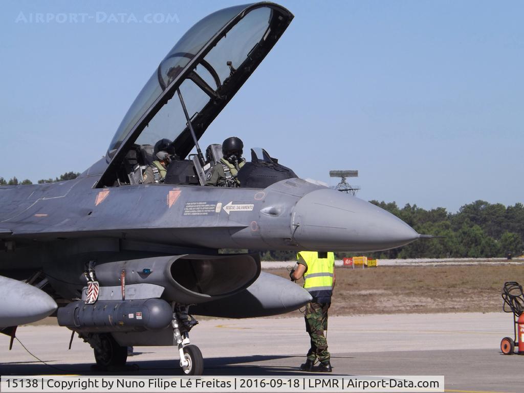 15138, General Dynamics F-16BM Fighting Falcon C/N M18-2, During the LPMR open day. 