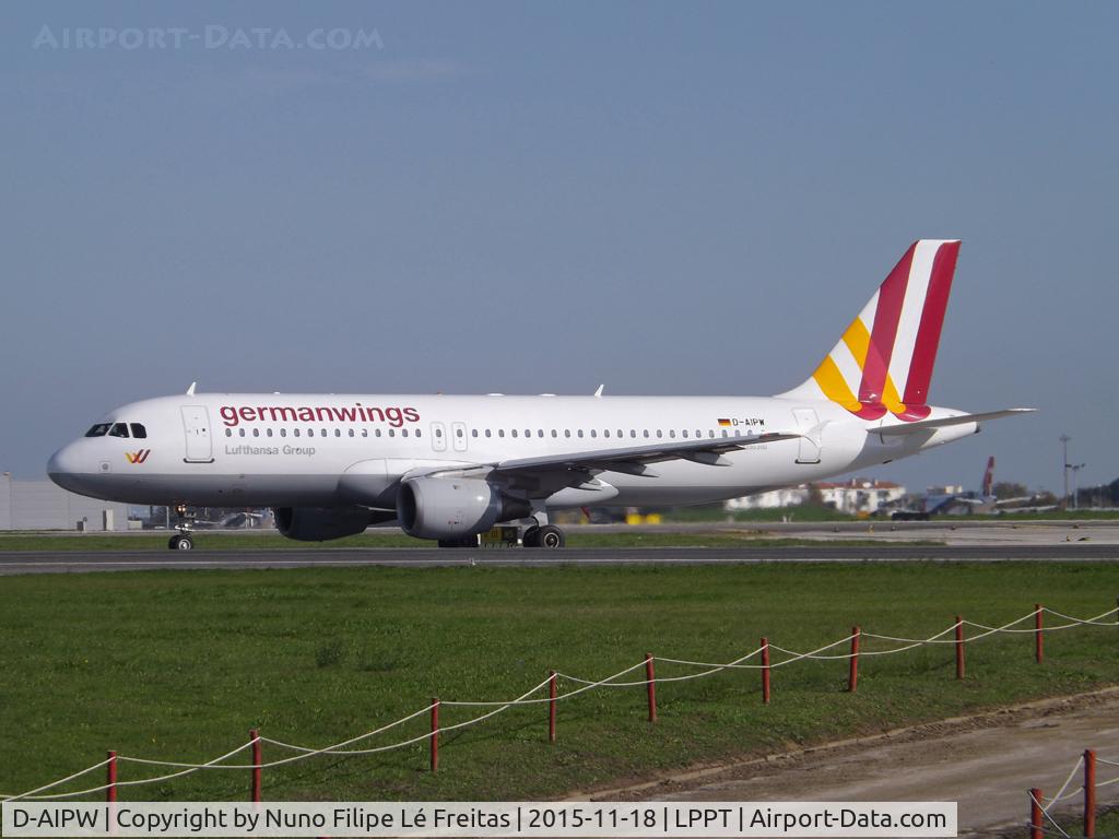 D-AIPW, 1990 Airbus A320-211 C/N 137, Ready for take-off.