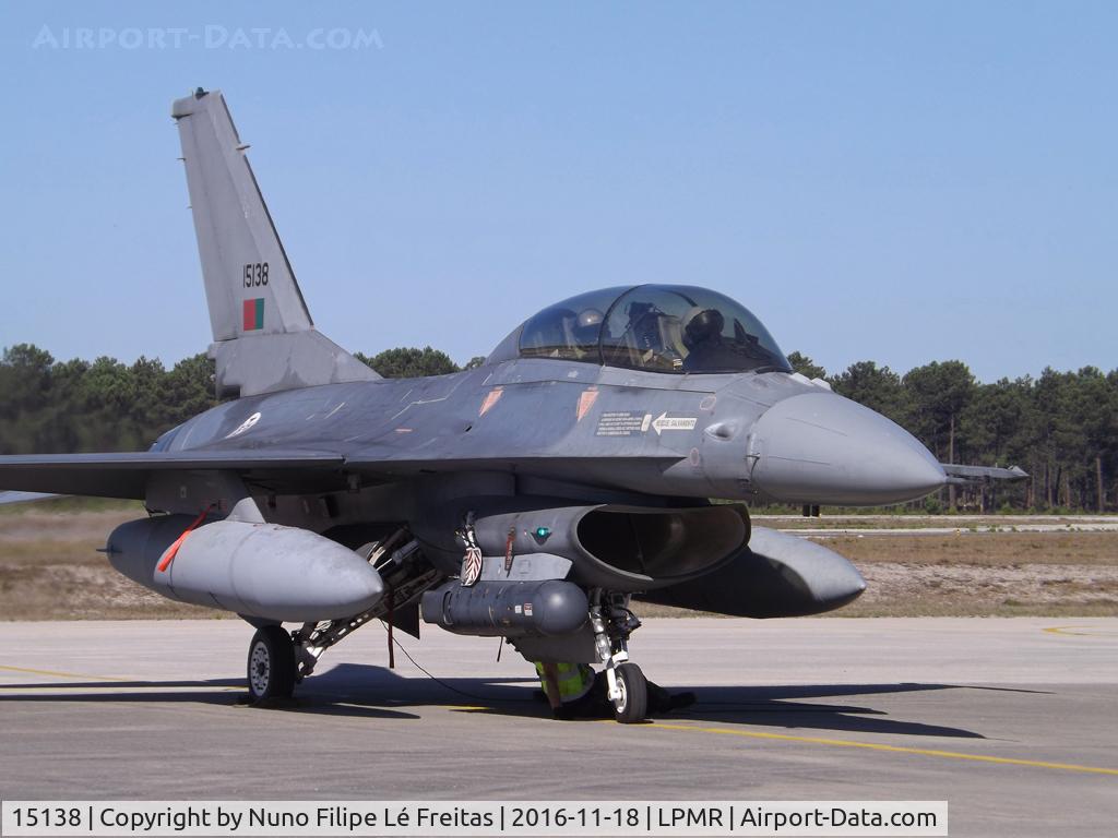 15138, General Dynamics F-16BM Fighting Falcon C/N M18-2, During the LPMR open day. 