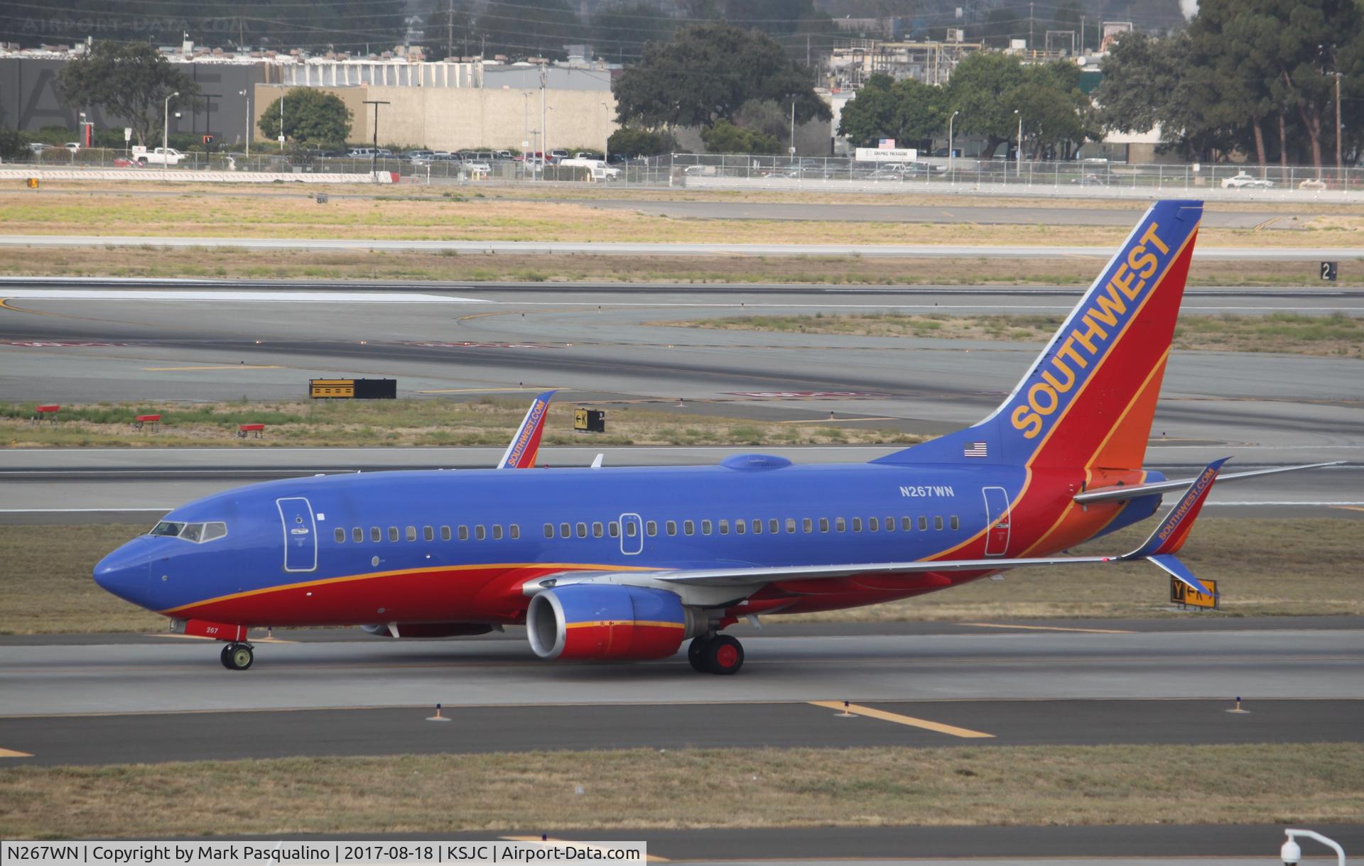 N267WN, 2007 Boeing 737-7H4 C/N 32525, Boeing 737-700