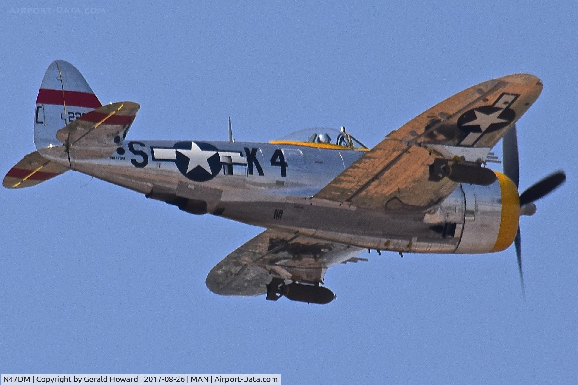 N47DM, 1942 Republic P-47D Thunderbolt C/N 42-29150, Fly by. P-47D Thunderbolt !