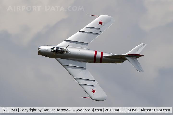 N217SH, 1959 PZL-Mielec Lim-5 (MiG-17F) C/N 1C1611, PZL Mielec Lim-5 (MiG-17F)  C/N 1C1611, NX217SH