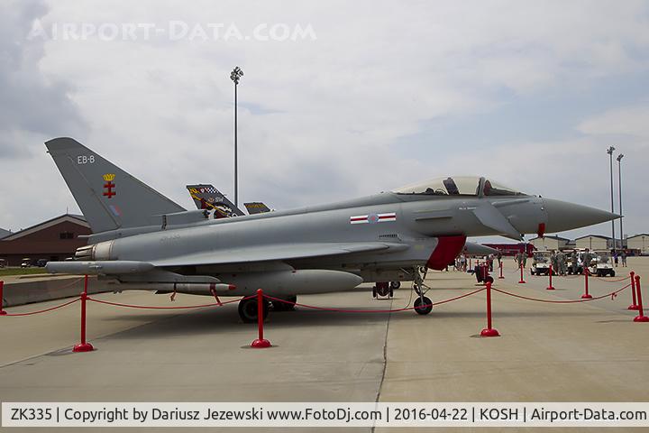 ZK335, 2012 Eurofighter EF 2000 Typhoon FGR4 C/N BS096/359, Typhoon FGR4 ZK335 EB-B from 41(R)Sqn.  RAF Coningsby, Lincolnshire